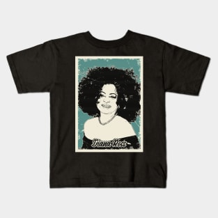 Vintage Diana Ross Kids T-Shirt